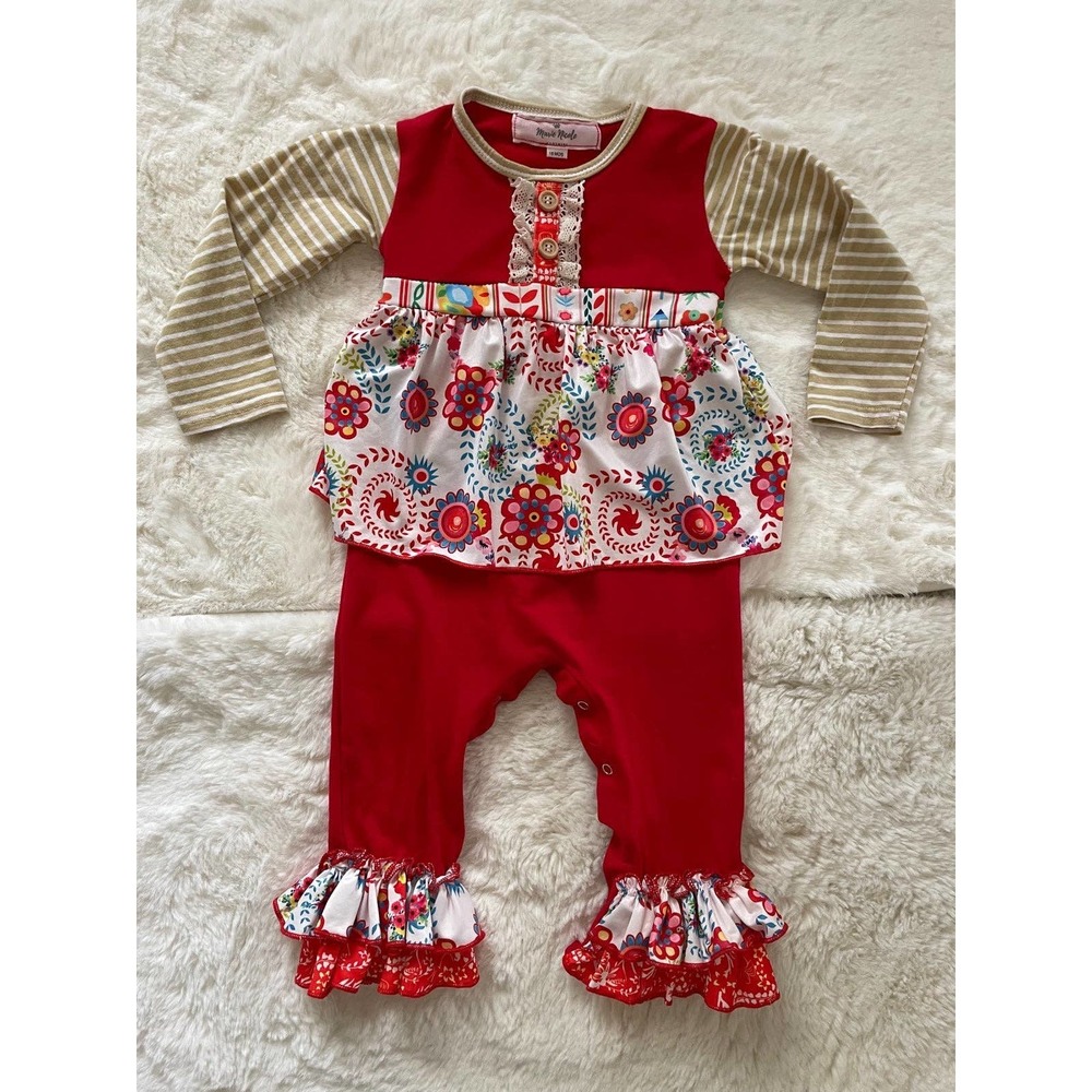 Marie Nicole 18M Long Sleeve Romper